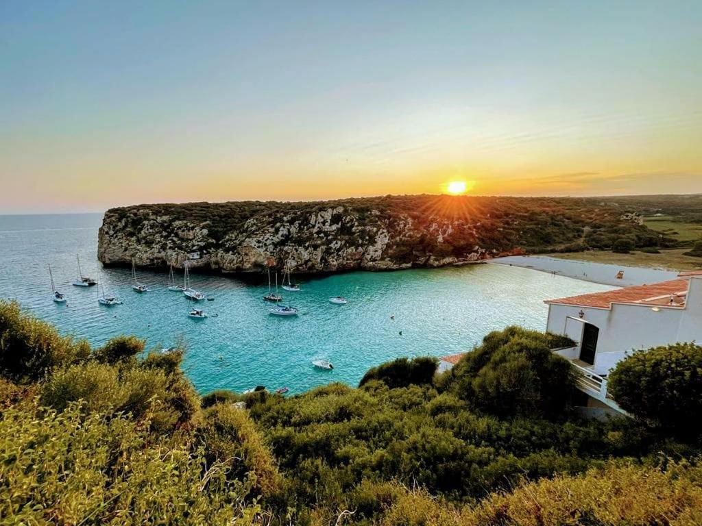 Precioso Apartamento Residencial Con Piscina Cala En Porter  Exteriör bild